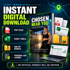 Instant digital download with PDF and Excel files