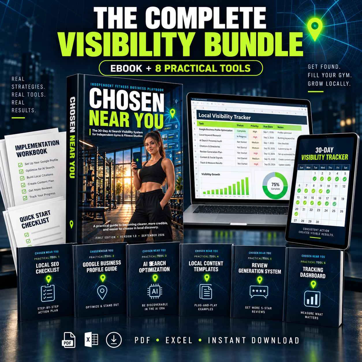 CHOSEN NEAR YOU ebook and bonus toolkit bundle for gyms